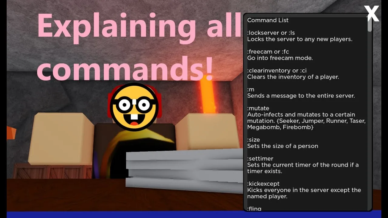 Infectious Smile Private Server Commands: Full Admin List and Usage