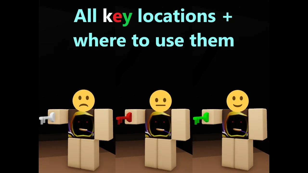 Infectious Smile Key Locations: White, Red, and Green Spawn Spots